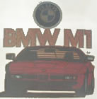 bmw m1 vintage t-shirt iron-on